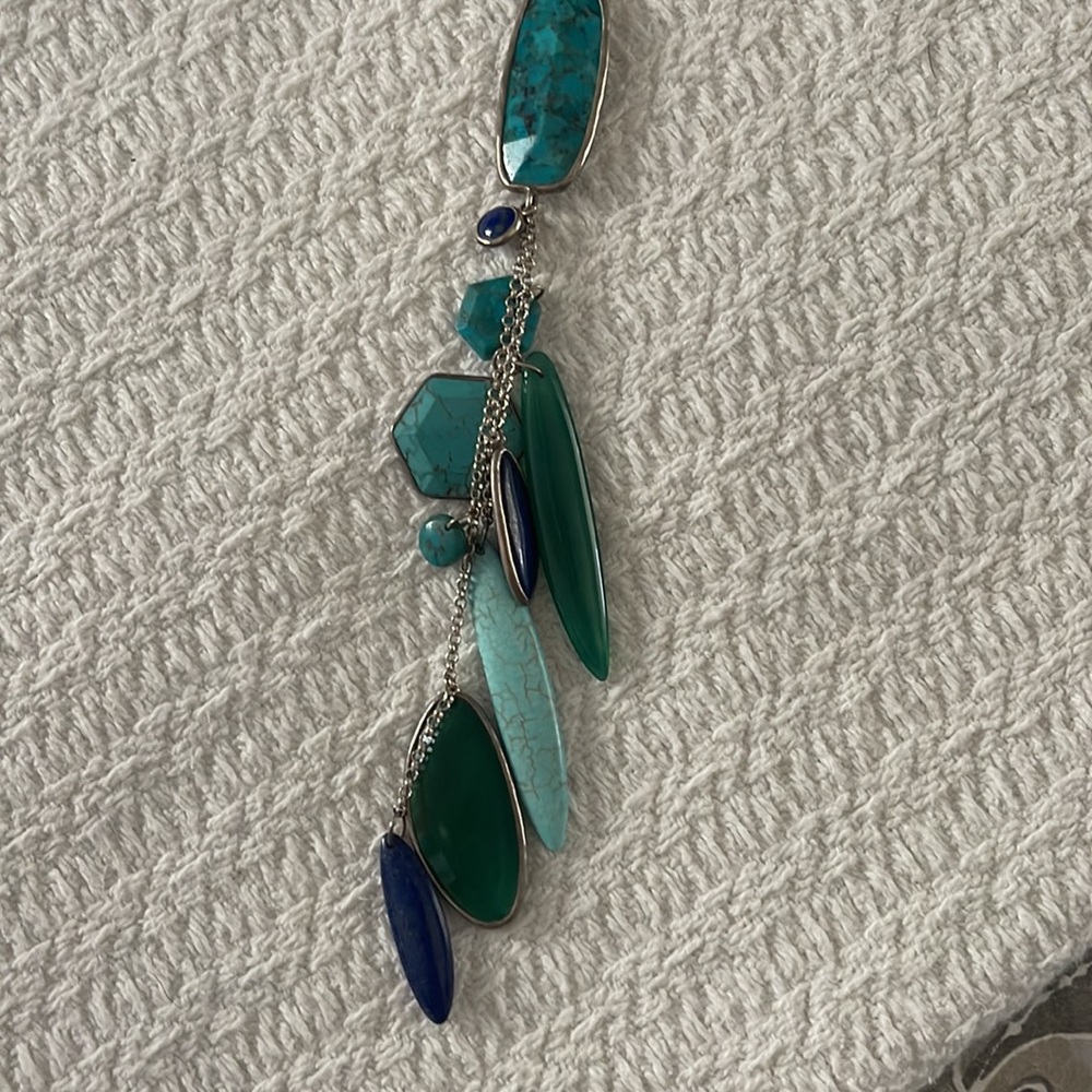 Silpada Go Geo Multi stone Necklace